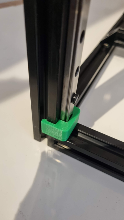 voron 24 mgn9 rail guide built in 3mm spacer remixed by 3d gridzilla printer accessories 3d print model - Mito3D