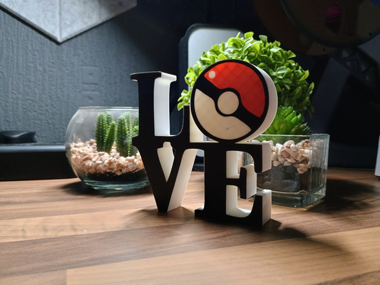 liebe pokémon ball by 3dealitydesigns24 spielzeuge spiele pokeball valentinstag pikachu 3d print model - Mito3D