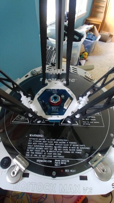 inteligente efector to seemecnc pelota adaptador by demonio raptor 3d impresora partes 3d print model - Mito3D