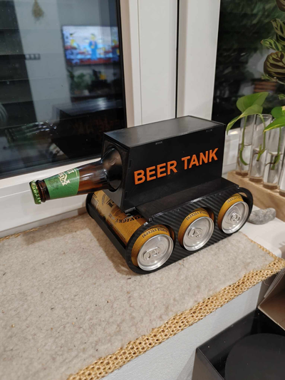 birra serbatoio by buonjokerrr passatempo fai veicoli scatola titolare supporto 3d print model - Mito3D