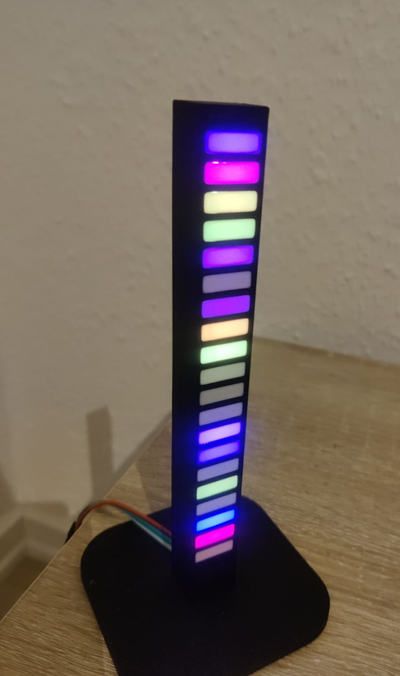 led ambiente ligero by lasse96 pasatiempo bricolaje diy electrónico esp32 wled lámpara ws2812b 3d print model - Mito3D