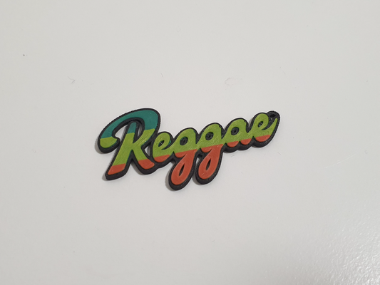 reggae anahtarlık by h ba97 sanat 2d renk renkli 3d print model - Mito3D