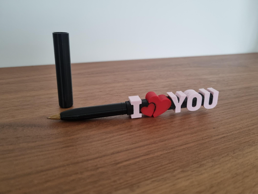 penna i amore bic by hg design domestico ufficio 3d print model - Mito3D