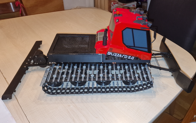 kyosho schneesturm v2 1 by cedricscha hobby diy rc kyoshoblizzard pistenbully 3d print model - Mito3D