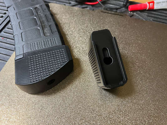 pmag gen m3 monopie base placa piso by mstnglx50 pasatiempo bricolaje diy deporte aire libre magpul ar15 3d print model - Mito3D