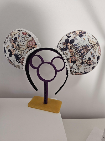 disney orecchio titolare supporto schermo by ll mbda domestico casa modelli orecchie disneyears topolino 3d print model - Mito3D