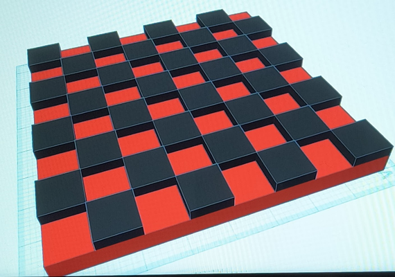 échecs planche by tyler aboyeur jouets jeux échiquier 3d print model - Mito3D