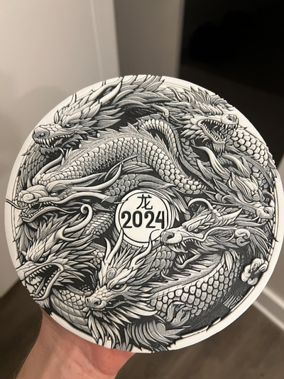 2024 dragon forge chapeaux no ams nécessaire by rp47 dessins génératif 3d modèle lithophane an of art signe 3d print model - Mito3D