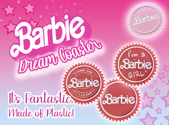 barbie traum untersetzer by k2 kevin haushalt haus modelle getränk achterbahn zubehör barbies barbiemöbel 3d print model - Mito3D