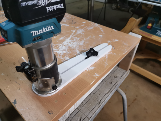 daire jig makita kırpmak yönlendirici by entropi 172 araçlar ölçü düzeltici atölye 3d print model - Mito3D