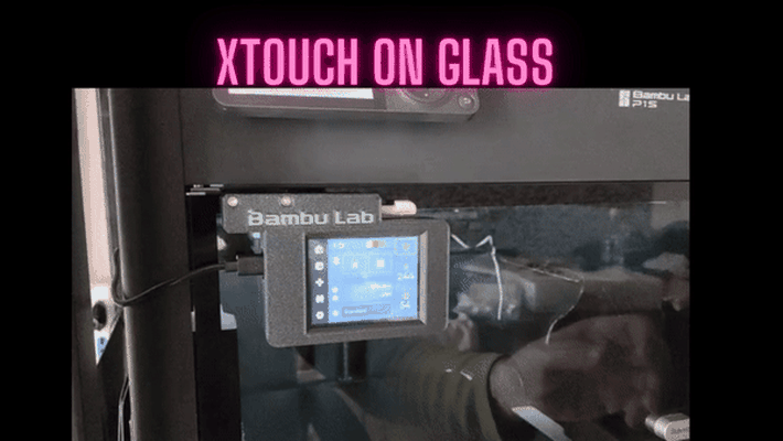 xtouch bardak yeniden karıştırılmış by francescom 3d yazıcı aksesuarlar bambu bambulab laboratuar lcd deneyler 3d print model - Mito3D