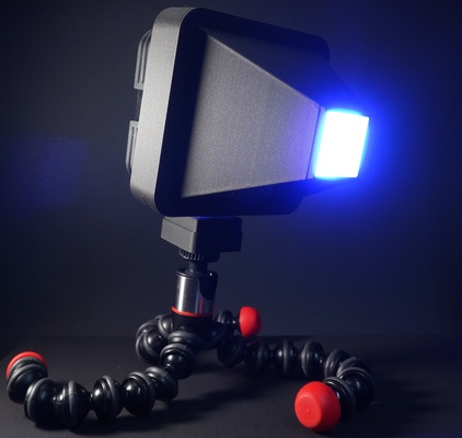 light modifier - snoot ulanzi vl49 neewer rgb61 by k2 kevin tools gadgets photography lightmodifier 3d print model - Mito3D