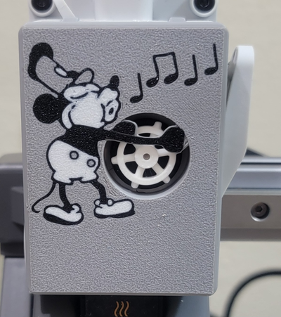 vapur willie whistler a1 örtmek kılıf by jaba 3d yazıcı aksesuarlar alet kafası ekstrüder mickey fare kaptan tezgah minnie 3d print model - Mito3D