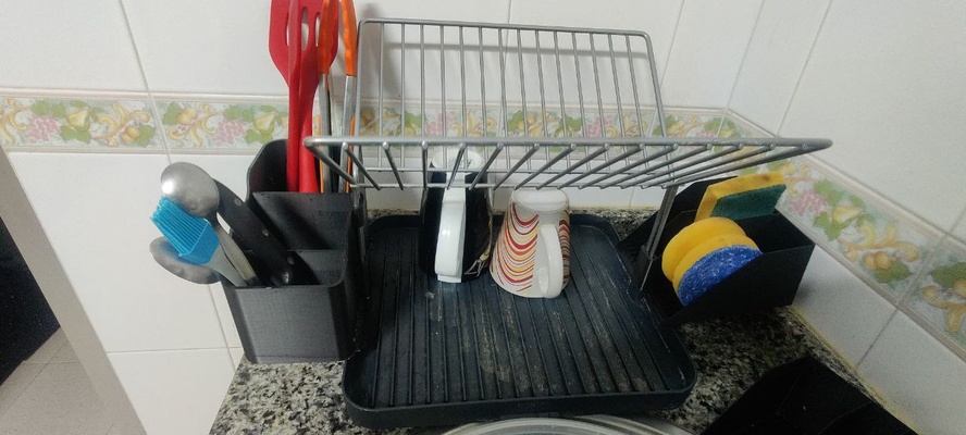 cutlery accessory dish drainer joshep by kjbturok household house models dishdrainer joshepjoshep escurreplatos 3d print model - Mito3D