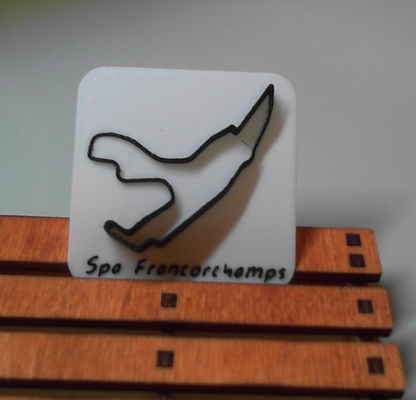 spa francorchamps gpx traccia by michele mm3d passatempo fai veicoli spafrancorchamps gara auto corsa pista circuito formula 1 3d print model - Mito3D