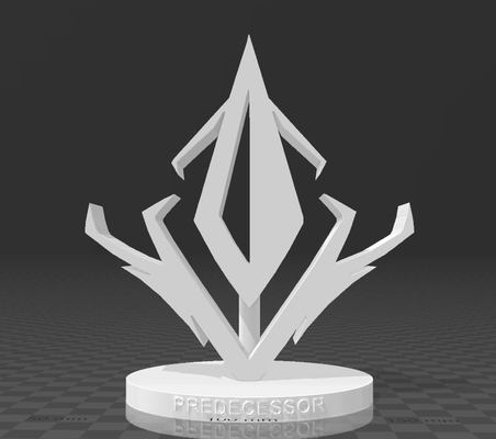 trofeo antecessor remixado by ope 3d arte modelos 3d print model - Mito3D