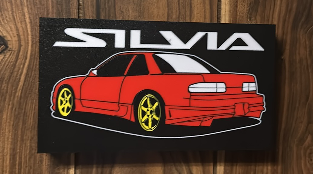 nissan s13 silvia 240sx coupe leuchtkasten by abonnieren kunst 2d drift herumtreiber treiben touge wangan shutoko jdm jdmcars s14 horizont gtr r32 r33 r34 toyota jzx90 jzx100 mazda rx7 3D print model - Mito3D