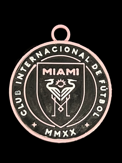 mls inter miami fc keychain by groucho art signs & logos soccer cf 3d print model - Mito3D