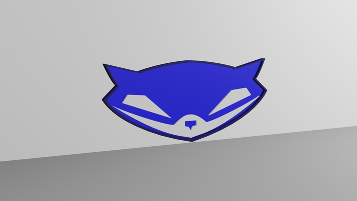 sly cooper health bar symbol by travtron 3d printing art 2d thievius raccoonus ps2 playstation 2 video game character logo raccoon badge pin bentley murray clockwork sucker punch classic nostalgic person collectible collectable creation furry anthro anthropomorphic turtle hippo owl 3d print model - Mito3D