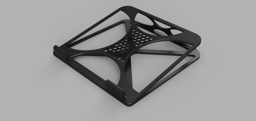 scalable laptop stand by stefan177gr household office 3d print model - Mito3D