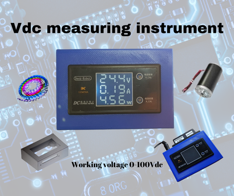 vdc mesure instrument by gerard74 outils led lumière alpage moteur électronique accessoire emploi laboratoire laboratorio strimument di do it fai planches 3d print model - Mito3D