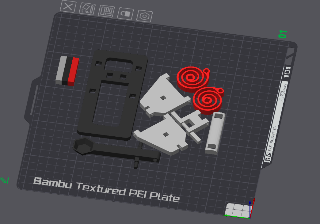 mini catapulta kit carta remixato by magnus ravnas giocattoli giochi giocattolo divertimento 3D print model - Mito3D