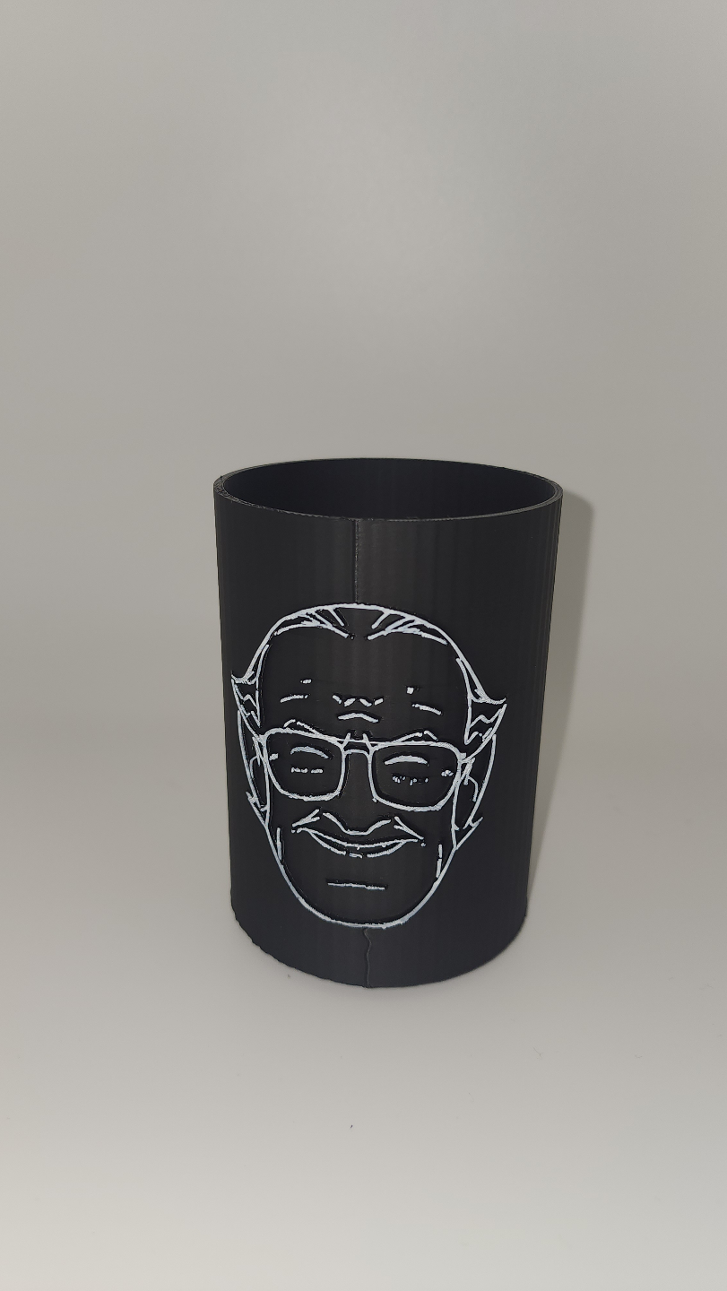 stan lee tasse by tmack kunst skulpturen stanley becher wunder gag geschenk papa witze scherz 3D print model - Mito3D