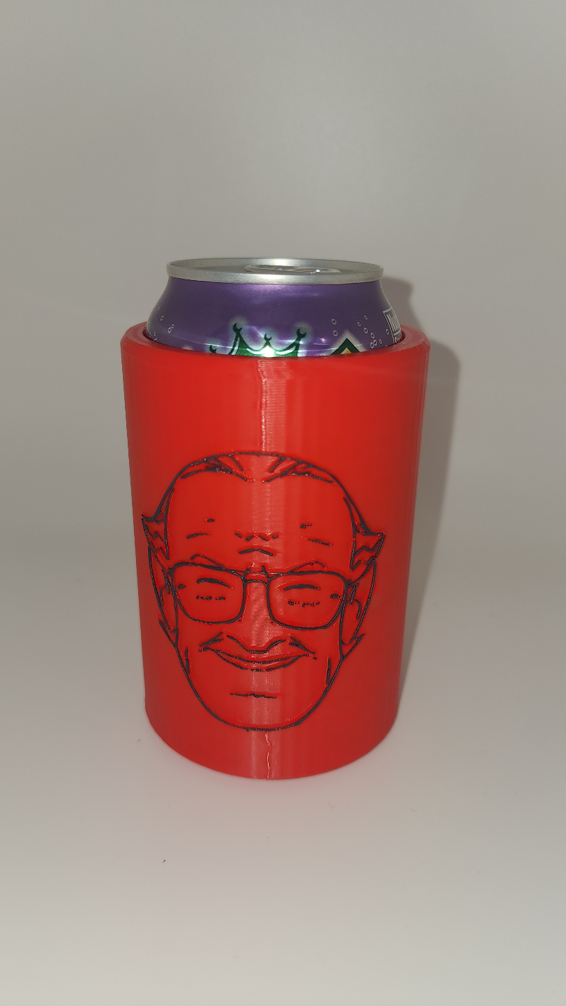 stan lee copo by tmack arte esculturas stanley papai piada piadas mordaça presente engraçado 3D print model - Mito3D