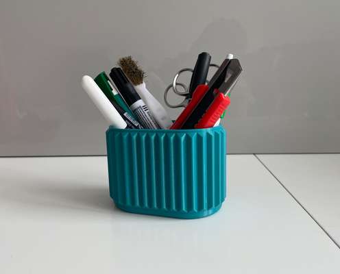 office pencil holder by mikeproch tools organizers pen box accessories organizer storage can 3d print model - Mito3D