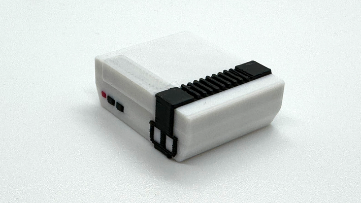 nintendo nes by alehandorovr miniatures miniature keychain 3d print model - Mito3D