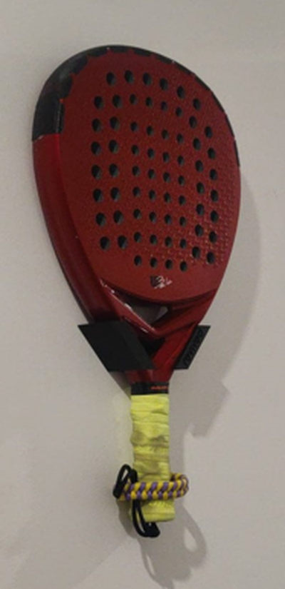 soporte pallas padel raquete suporte by ghimli470 passatempo faça esporte ar livre pala 3d print model - Mito3D