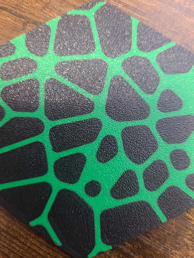 voronoi coaster by jkmayfield26 ménage décor accueil maison boisson buveur chaud amusement facile tasse bureau table froid 3d print model - Mito3D