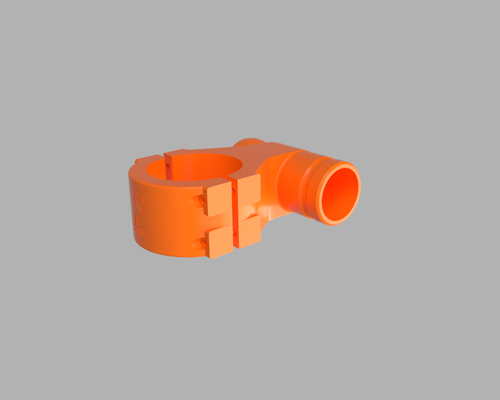 scheppach dp18 vario - camlock shopvac to flexible hose link by vr6syncro tools standbohrmaschiene 3d print model - Mito3D
