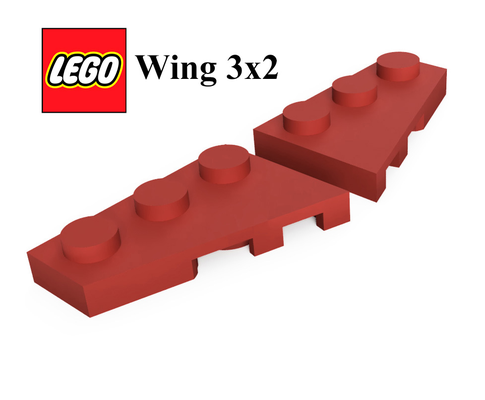 lego uyumlu 3x2 kanat tuğla by frank3d oyuncaklar oyunlar legobrick uzanmak legobrick3x2 inşa etmek bina 3d print model - Mito3D