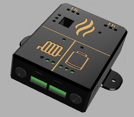 tempo çizgiler by duman mavisi hobi kendin yap elektronik boitier durum kılıf edf telebilgi tik 3d print model - Mito3D