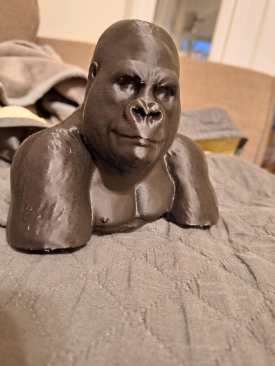 gorilla by abonnieren miniaturen tiere 3d print model - Mito3D