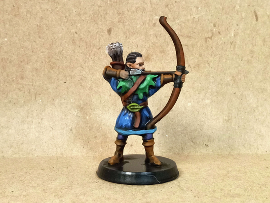 elf archer dnd mini remixed by darkwing miniatures creatures minis miniature dungeon dragons dungeonanddragons 3d print model - Mito3D