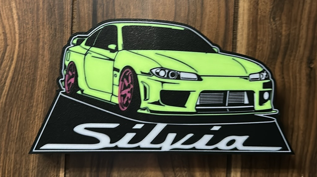 s15 nisan silvia lightbox by tropicgtiturbo art signs & logos jdm jdmcars jdmcarculture drift drfiter drifting nissan 240sx s13 s14 skyline r32 r33 r34 gtr skylinegtr toyota supra jzx100 jzx90 mazda rx7 3D print model - Mito3D