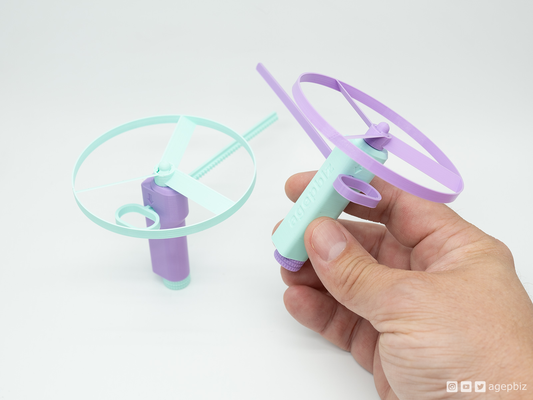 bolso helicóptero by agepbiz brinquedos jogos ar livre puxar 3d print model - Mito3D