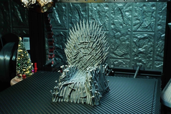 demir taht destek bedava yeniden düzenleme karıştırılmış by iczfirz ev halkı dekor sandalye ironthrone oyunları 3d print model - Mito3D