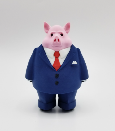 carl maiale by theurbanarmorer arte sculture carlthepig 3d print model - Mito3D