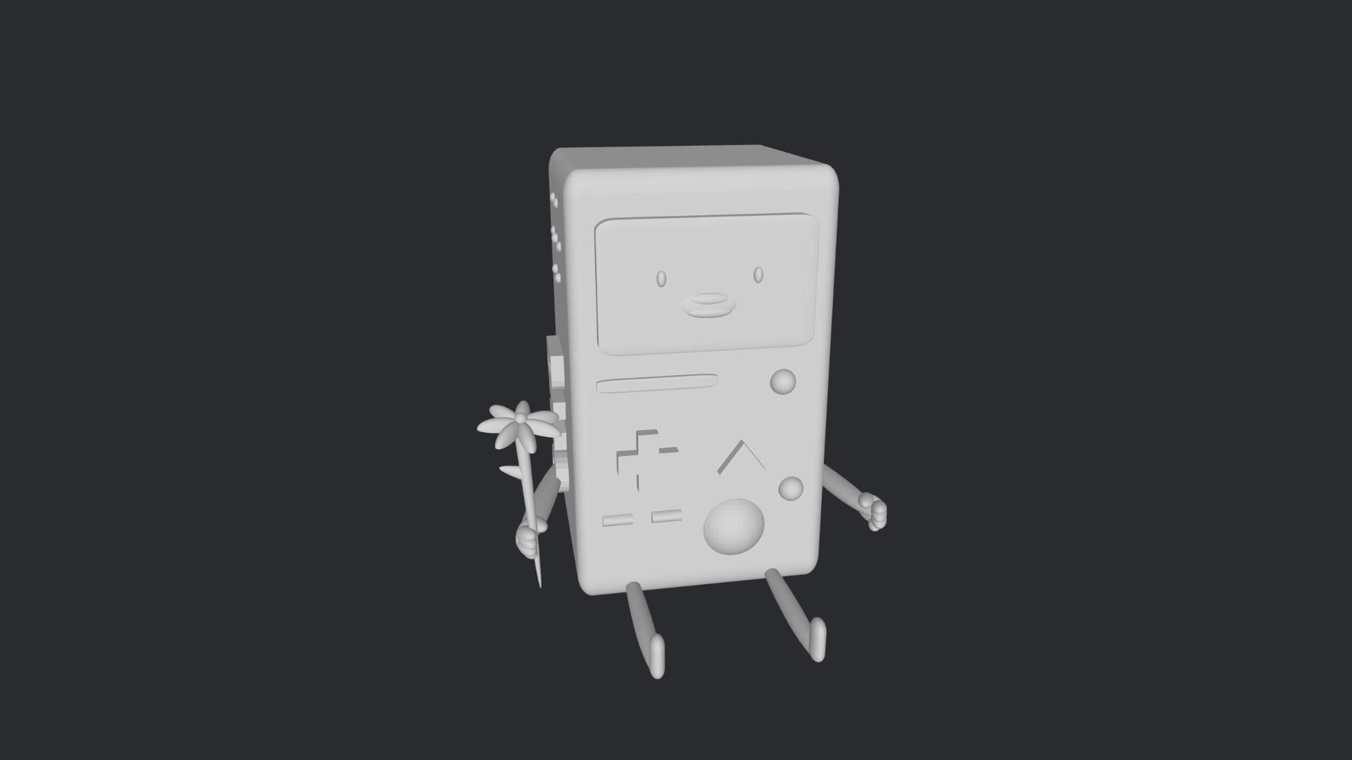 bmo adventure time by techteacher24 miniatures finn jake 3D print model - Mito3D