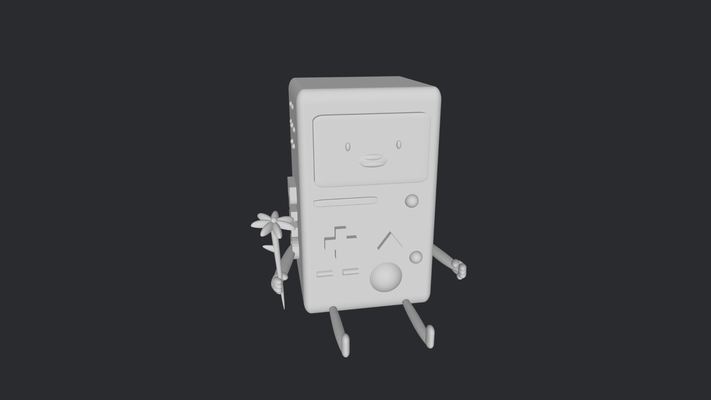 bmo aventure temps by techteacher24 miniatures finlandais jake 3d print model - Mito3D