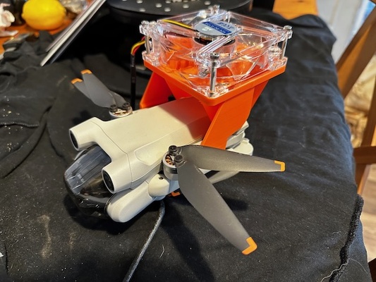 dji mini 3 profi kühler leitung by rilot designs hobby diy robotik djimini3pro 3d print model - Mito3D