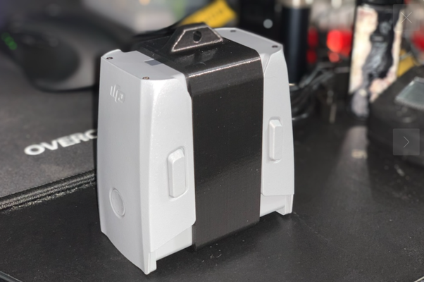 çift pil kulp destek dji hava 2 2s by isyankar tasarımlar hobi kendin yap robotik 3d print model - Mito3D