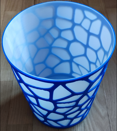 poubelle voronoi by greg donner ménage maison modèles 3d print model - Mito3D