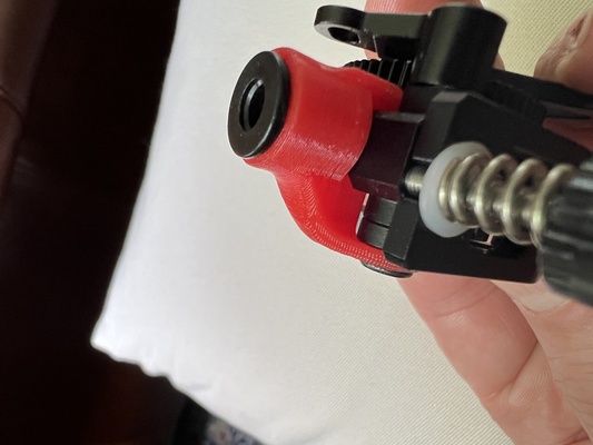 bowden acortar adaptador vz hextrudort cnc especificado meloso pinzas by acelerado 3d impresora partes hextrudor extrusor vzhextrudort extrusora vzh 3d print model - Mito3D