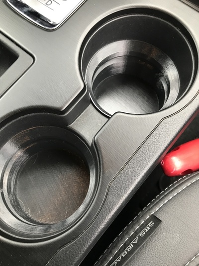 2016- subaru outback cup holder insert by edsped hobby & diy vehicles cupholder subaruoutback 3d print model - Mito3D