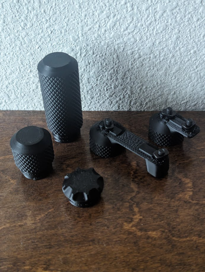 mlok modular armazenamento vertical foregrip by jzeltman72 passatempo faça ar15 vfg arma fogo firmeza bateria 3d print model - Mito3D