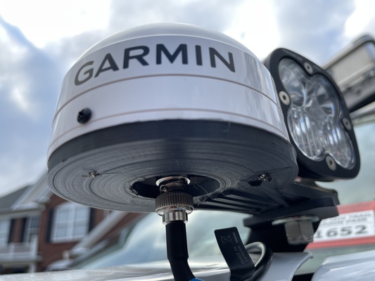 garmin external gps antenna mount ditch light by darkside overland hobby & diy vehicles high gain 3d print model - Mito3D